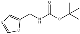 Carbamic acid, (5-oxazolylmethyl)-, 1,1-dimethylethyl ester (9CI) Structure