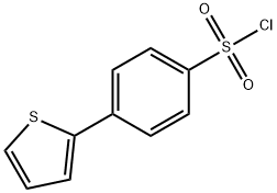 4-(2-チエニル)ベンゼンスルホニルクロリド 化学構造式