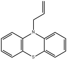 10-(2-Propen-1-yl)-10H-phenothiazine 结构式