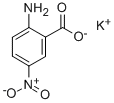 2-AMINO-5-NITROBENZOIC ACID POTASSIUM SALT 化学構造式
