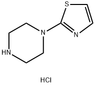 1-(噻唑-2-基)哌嗪盐酸盐,209733-13-1,结构式