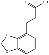 3-benzo[1,3]dioxol-4-ylpropanoic acid Structure