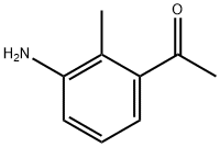 1-(3-アミノ-2-メチルフェニル)エタノン 化学構造式