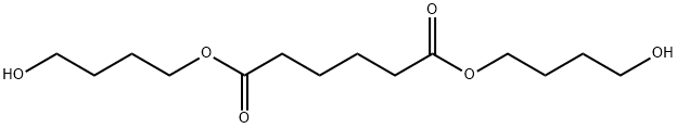 アジピン酸ビス(4-ヒドロキシブチル) 化学構造式
