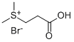 (2-CARBOXYETHYL)DIMETHYLSULFONIUM BROMIDE Struktur