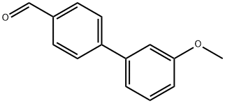 3'-メトキシビフェニル-4-カルボキシアルデヒド 化学構造式