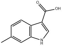 6-METHYLINDOLE-3-CARBOXYLIC ACID Structure