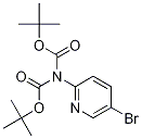 2-(N,N-二叔丁氧羰基氨基)-5-溴吡啶, 209959-28-4, 结构式