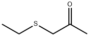 (エチルチオ)アセトン 化学構造式