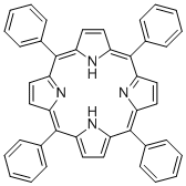 内消旋-四苯基卟啉,20998-75-8,结构式