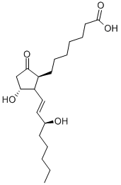Prostaglandin E1 Impurity 4 Structure
