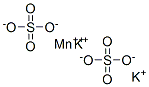 MANGANESE POTASSIUM SULFATE 化学構造式