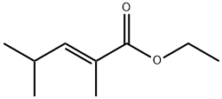 (E)-2,4-二甲基-2-戊烯酸乙酯,21016-46-6,结构式
