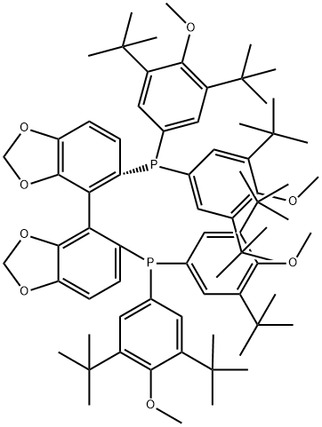 S 5 5 Bis Di 3 5 Di T Butyl 4 Methoxyphenyl Phosphino 4 4 Bi 1 3 Benzodioxole Min 98 S Dtbm Segphos 40 7