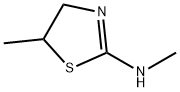 5-メチル-2-メチルアミノ-2-チアゾリン 化学構造式