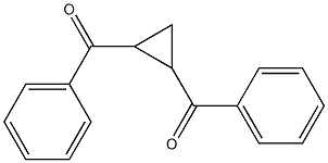 [1S,2S,(+)]-1,2-ジベンゾイルシクロプロパン 化学構造式