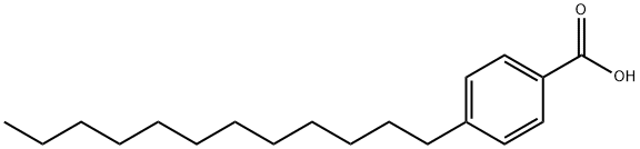 p-(n-Dodecyl)benzoicacid Structure