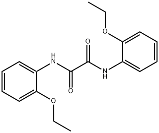 Ethanediamide, N,N-bis(2-ethoxyphenyl)- 结构式