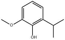 6-Isopropyl-2-MethoxyPhenol Struktur