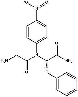 GLY-PHE P-NITROANILIDE Struktur