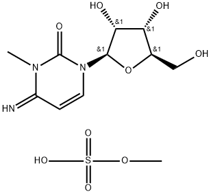 3-甲基胞苷甲基硫酸酯, 21028-20-6, 结构式