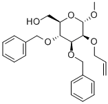 Methyl 2-O-Allyl-3,4-di-O-benzyl-a-D-mannopyranoside Structure