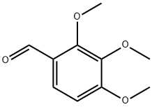 2,3,4-Trimethoxybenzaldehyde Structure