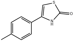 4-P-TOLYLTHIAZOL-2-OL Struktur