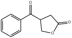 4-ベンゾイルジヒドロ-2(3H)-フラノン 化学構造式