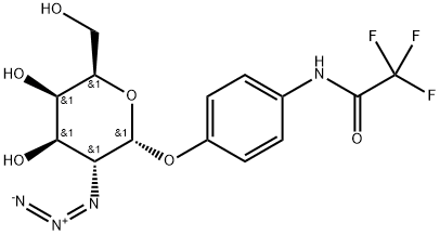 4-N-Trifluoroacetamidophenyl 2-Azido-2-deoxy-a-D-galactopyranoside|