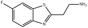 2-Benzothiazoleethanamine,6-fluoro-(9CI) Struktur