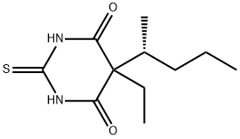 (R)-Thiopentone Structure