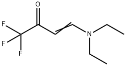 4-ジエチルアミノ-1,1,1-トリフルオロブト-3-エン-2-オン 化学構造式