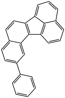 5-フェニルベンゾ[J]フルオランテン 化学構造式