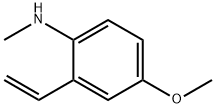 Benzenamine, 2-ethenyl-4-methoxy-N-methyl- (9CI) Struktur