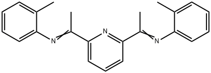 2,6-双[1-(2-甲基苯咪唑)乙基]吡啶 结构式