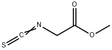 2-异硫代氰乙酸甲酯 结构式