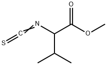 L-2-イソチオシアナト-3-メチル酪酸メチル 化学構造式
