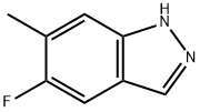 5-氟-6-甲基-2H-吲唑 结构式