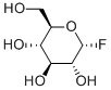 Α-D-グルコピラノシルフルオリド 化学構造式