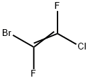 1-ブロモ-2-クロロ-1,2-ジフルオロエテン 化学構造式