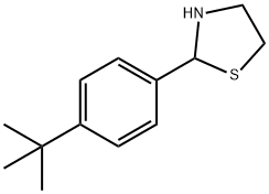 2-(4-(tert-Butyl)phenyl)thiazolidine Structure