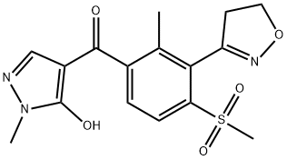 苯唑草酮 结构式