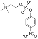 4-Nitrophenylphosphorylcholine Struktur