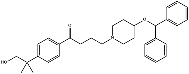 Hydroxy Ebastine Struktur