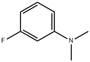 N,N-ジメチル-3-フルオロアニリン 化学構造式