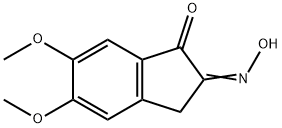 5,6-Dimethoxy-2-nitroso-2,3-dihydro-1H-inden-1-one Structure