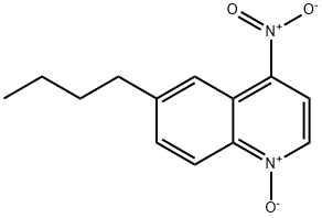 6-Butyl-4-nitroquinoline 1-oxide Structure