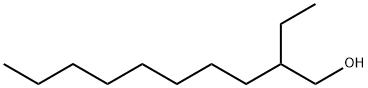 2-エチル-1-デカノール 化学構造式