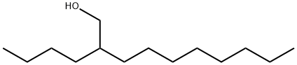 2-ブチル-1-デカノール 化学構造式